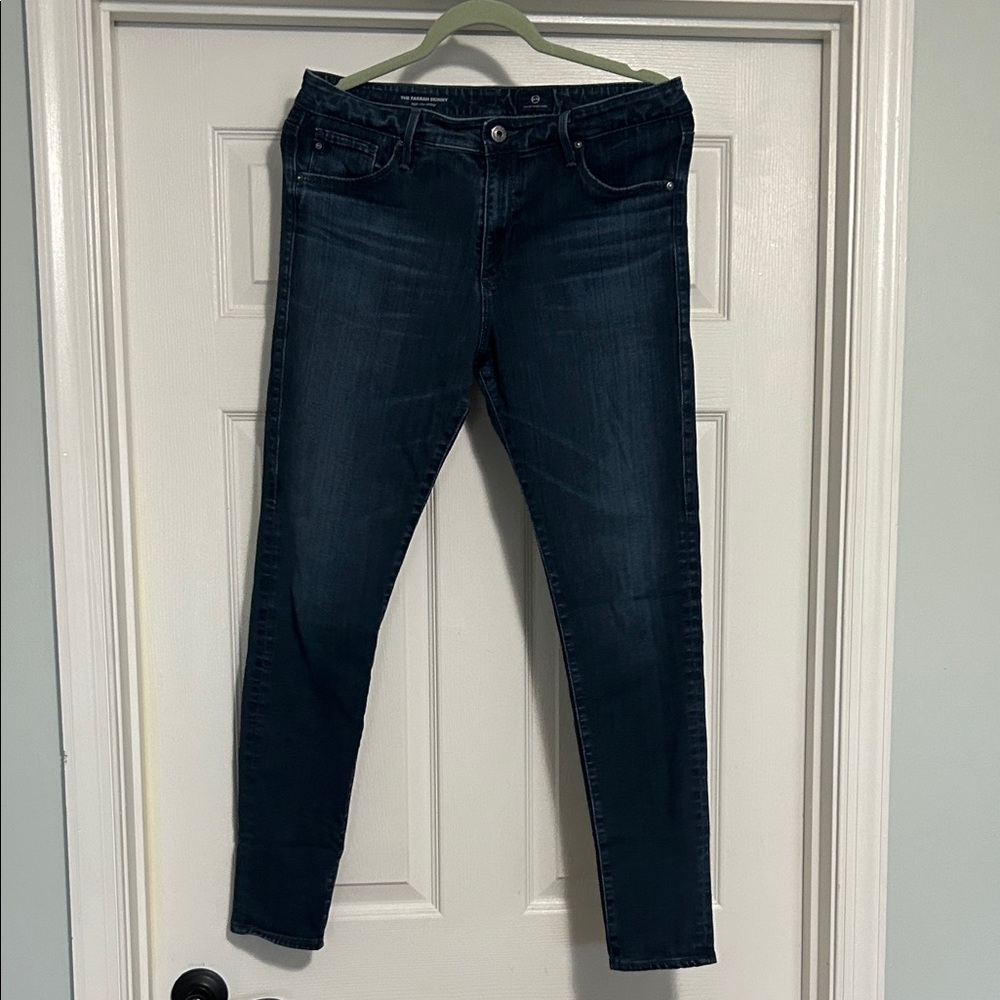 Ag Adriano Goldschmied Women's Dark Blue Skinny Jeans